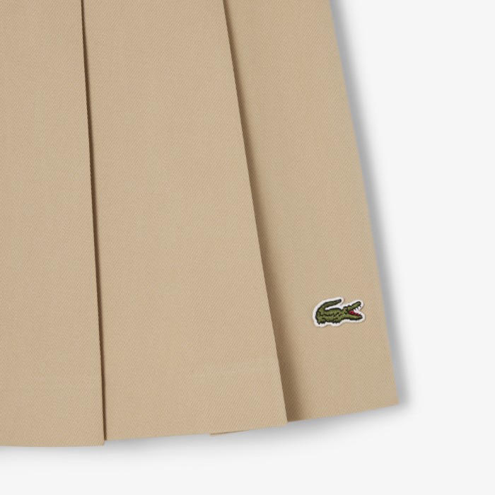 юбка юбка lacoste со складками из проверенных материалов спереди