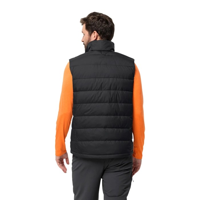 жилетка ather down vest от бренда jack wolfskin вид слева