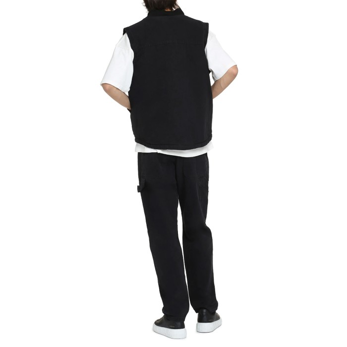 жилетка duck canvas vest от бренда dickies вид слева