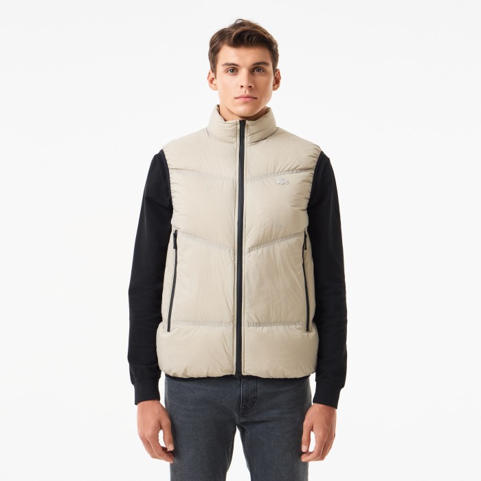 жилетка мужской классический жилет lacoste на молнии BH2508BUQ фотография