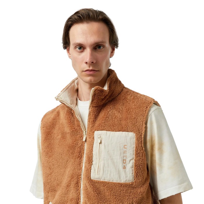 жилетка shepa double sided vest из турции вид сбоку