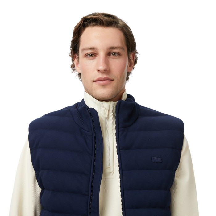 жилетка vest от бренда lacoste вид слева