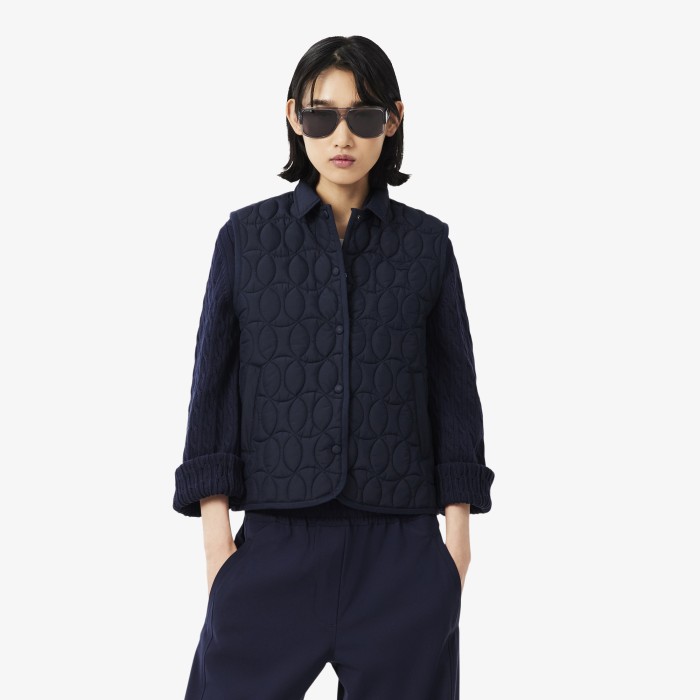 жилетка женская куртка lacoste BF8450MXQ фотография