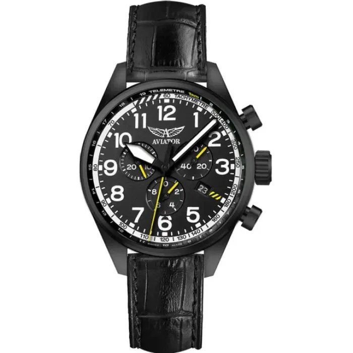 швейцарские наручные мужские часы . коллекция airacobra p45 chrono V.2.25.5.169.4 фотография