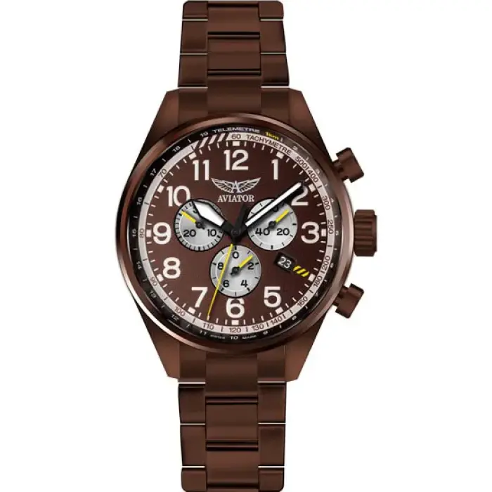 швейцарские наручные мужские часы . коллекция airacobra p45 chrono V.2.25.8.172.5 фотография