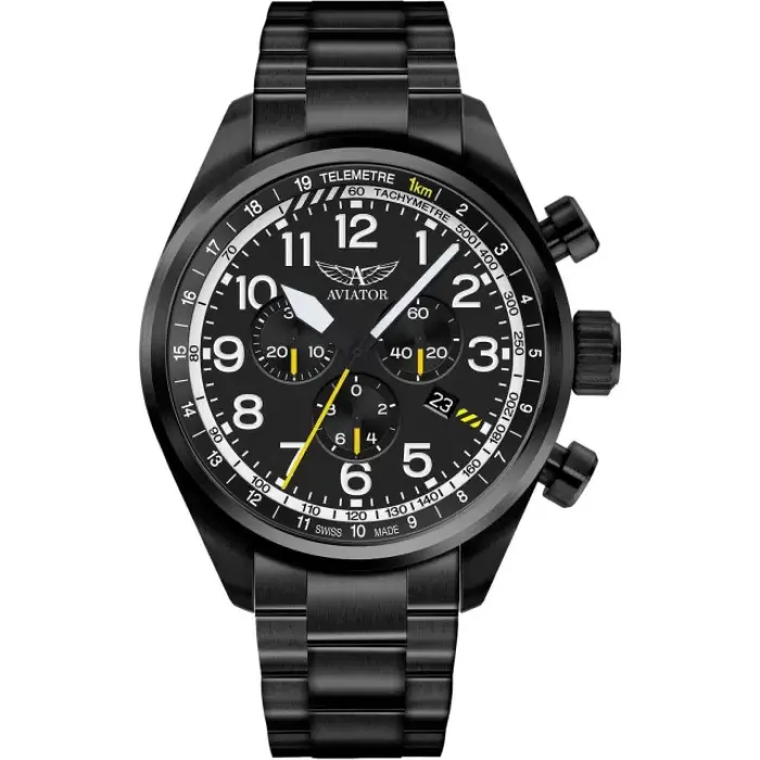 швейцарские наручные мужские часы . коллекция airacobra p45 chrono V.2.25.5.169.5 фотография