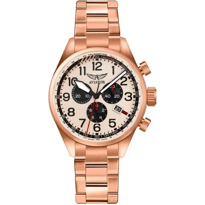 швейцарские наручные мужские часы . коллекция airacobra p45 chrono V.2.25.2.173.5 фотография