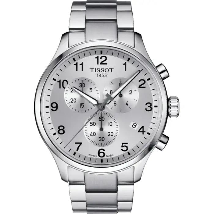 швейцарские наручные мужские часы . коллекция chrono xl T116.617.11.037.00 фотография