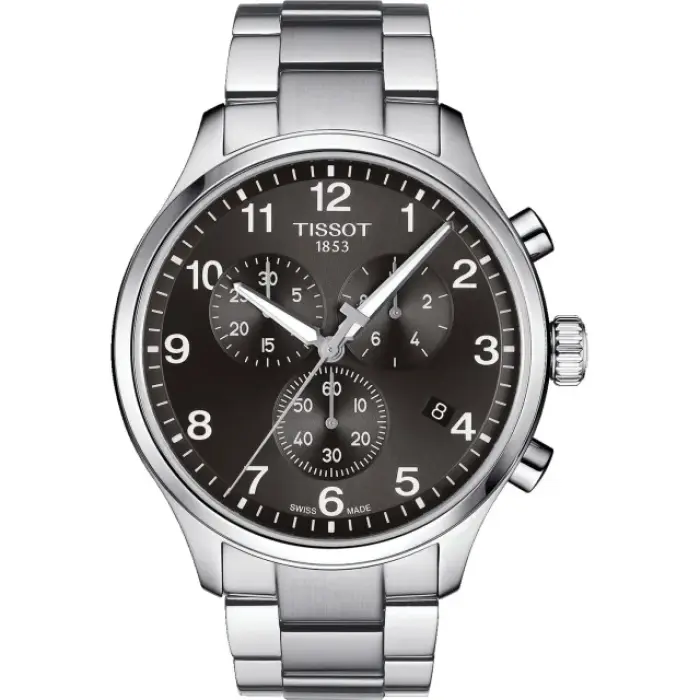 швейцарские наручные мужские часы . коллекция chrono xl T116.617.11.057.01 фотография
