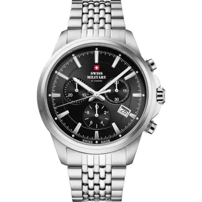 швейцарские наручные мужские часы . коллекция classic chronograph SM34107.01 фотография
