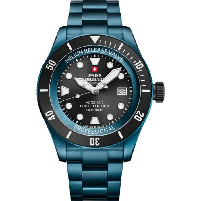 швейцарские наручные мужские часы . коллекция diver SMA34075.10 фотография