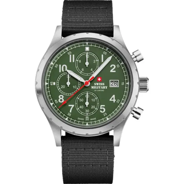 швейцарские наручные мужские часы . коллекция field chronograph SM34117.07 фотография