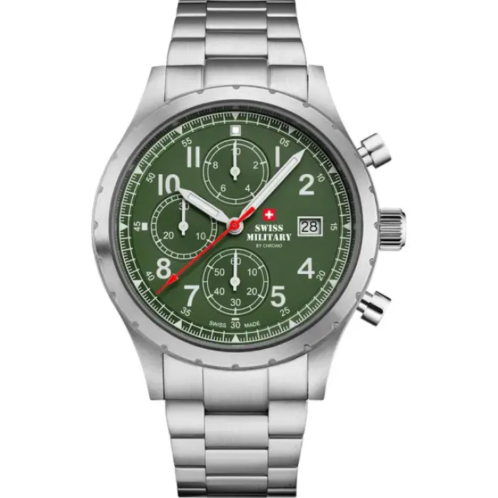 швейцарские наручные мужские часы . коллекция field chronograph SM34117.03 фотография