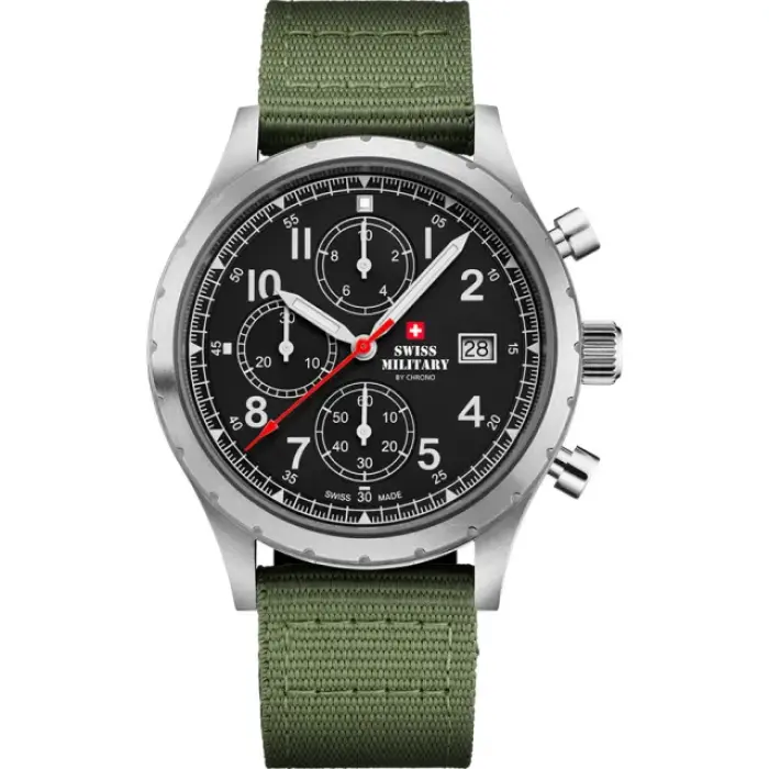 швейцарские наручные мужские часы . коллекция field chronograph SM34117.06 фотография