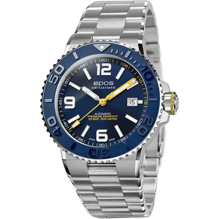 швейцарские наручные мужские часы . коллекция sportive diver 3441.131.96.56.30 фотография