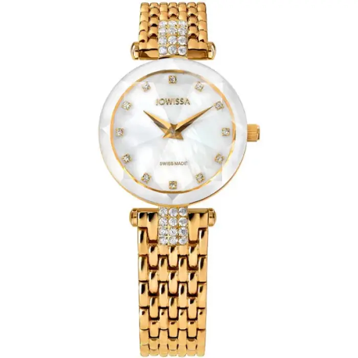 швейцарские наручные женские часы . коллекция facet strass J5.633.S фотография