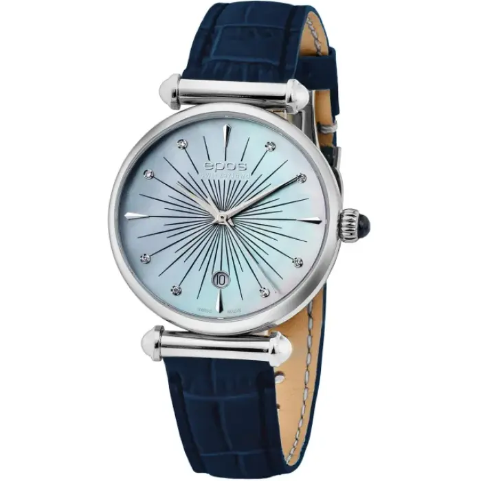 швейцарские наручные женские часы . коллекция quartz 8000.700.20.96.16 фотография