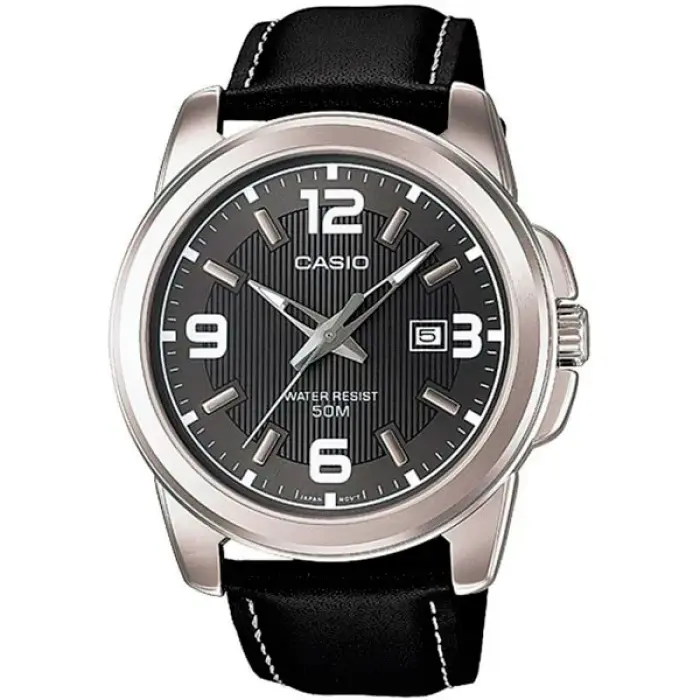 японские наручные мужские часы . коллекция analog MTP-1314L-8A фотография