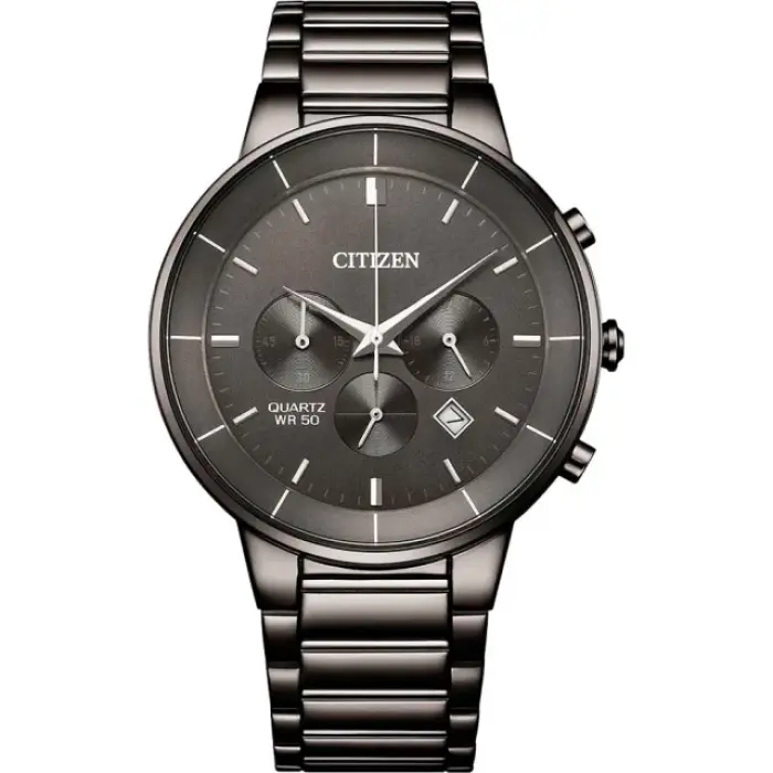 японские наручные мужские часы . коллекция chronograph AN8227-53H фотография