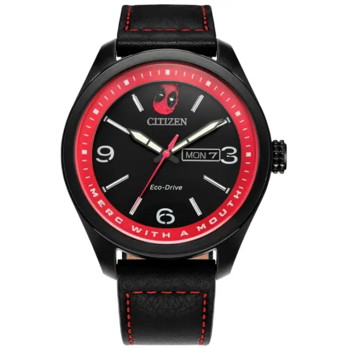 японские наручные мужские часы . коллекция eco-drive AW0145-02W фотография