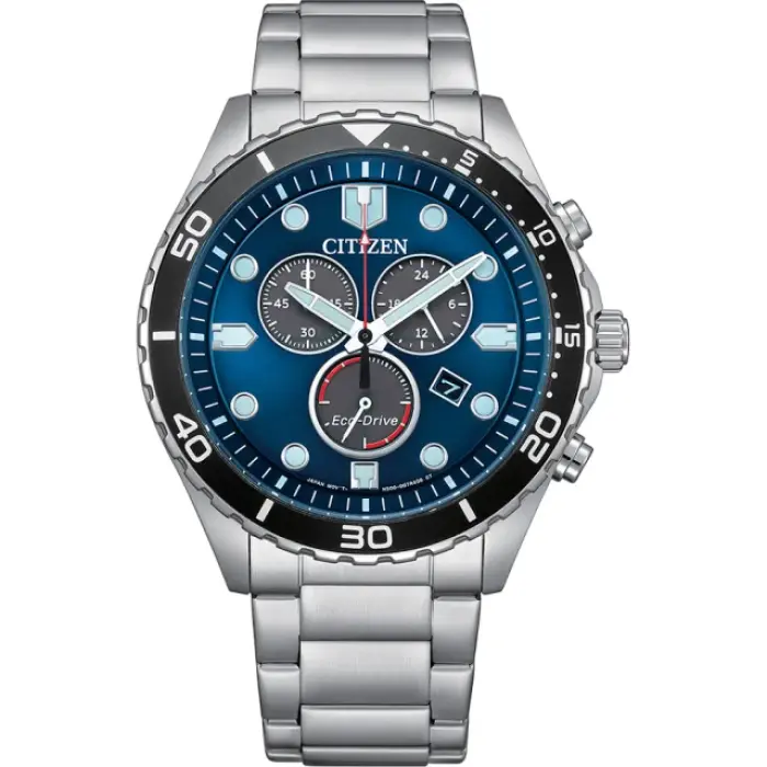 японские наручные мужские часы . коллекция eco-drive AT2560-84L фотография