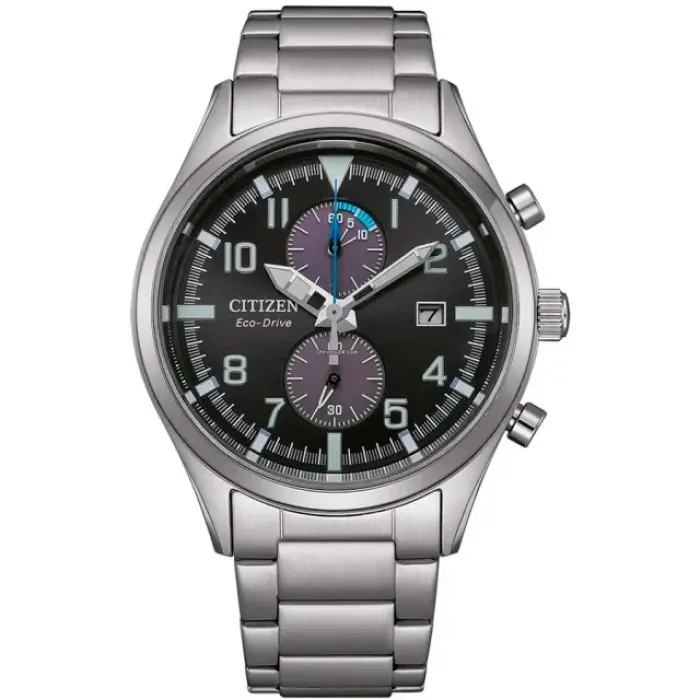 японские наручные мужские часы . коллекция eco-drive CA7028-81E фотография