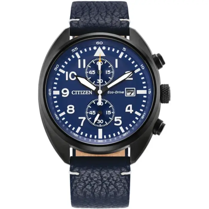 японские наручные мужские часы . коллекция eco-drive CA7048-08L фотография