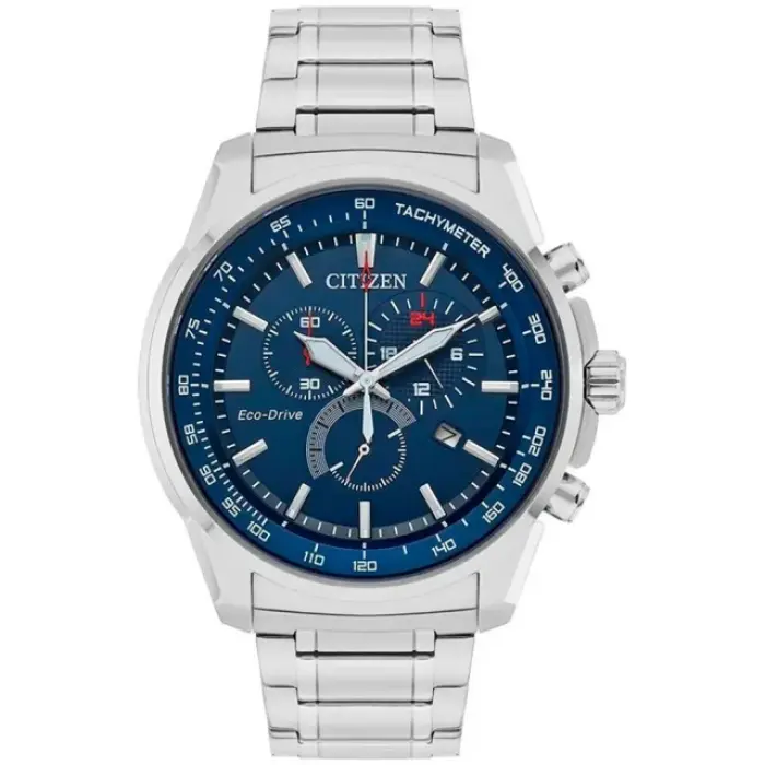 японские наручные мужские часы . коллекция eco-drive AT2370-55L фотография