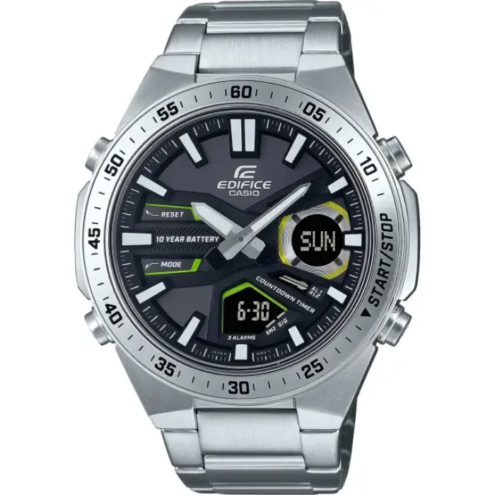 японские наручные мужские часы . коллекция edifice EFV-C110D-1A3VEF фотография