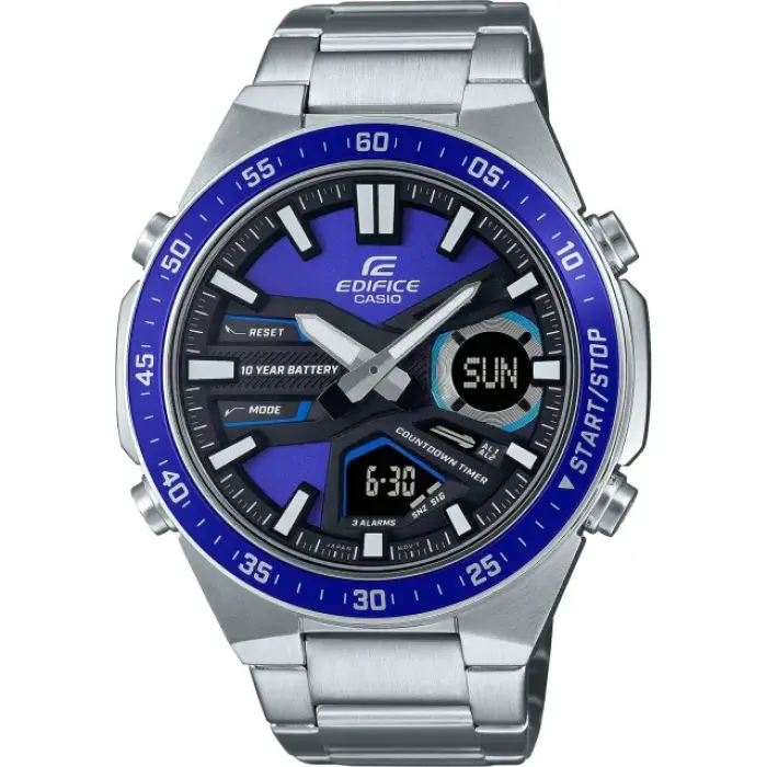 японские наручные мужские часы . коллекция edifice EFV-C110D-2AVEF фотография