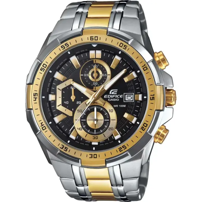 японские наручные мужские часы . коллекция edifice EFR-539SG-1A фотография