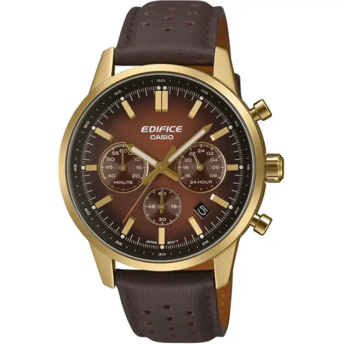 японские наручные мужские часы . коллекция edifice EFR-575CL-5A фотография