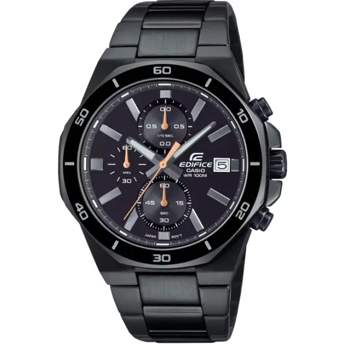 японские наручные мужские часы . коллекция edifice EFV-640DC-1A фотография