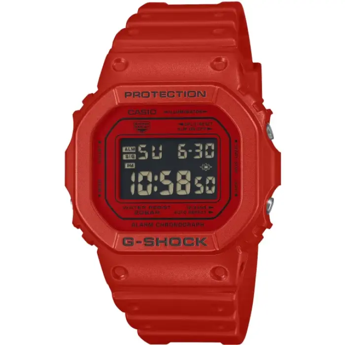японские наручные мужские часы . коллекция g-shock DW-5600RRB-4 фотография