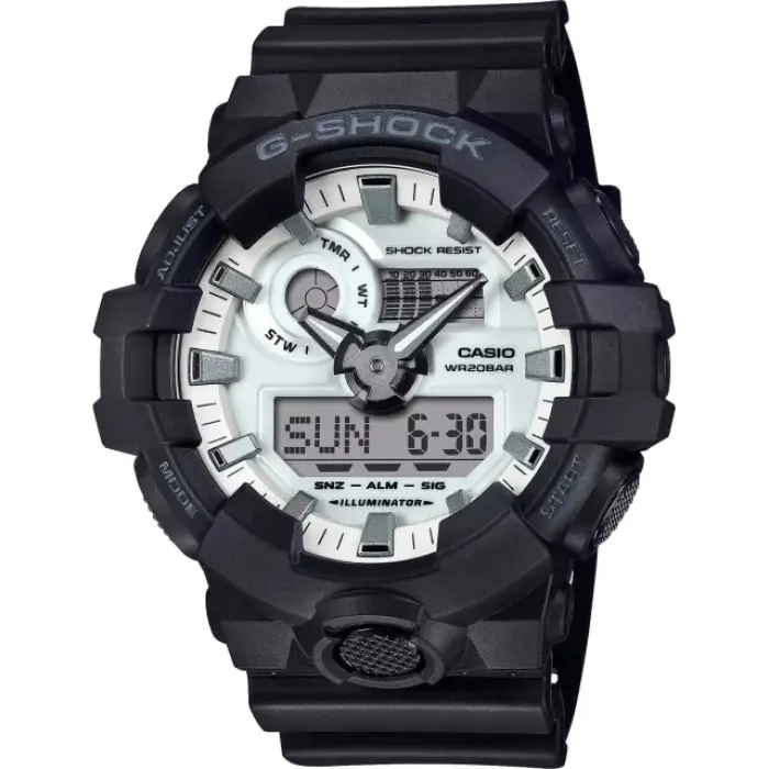 японские наручные мужские часы . коллекция g-shock GA-700WD-1A фотография