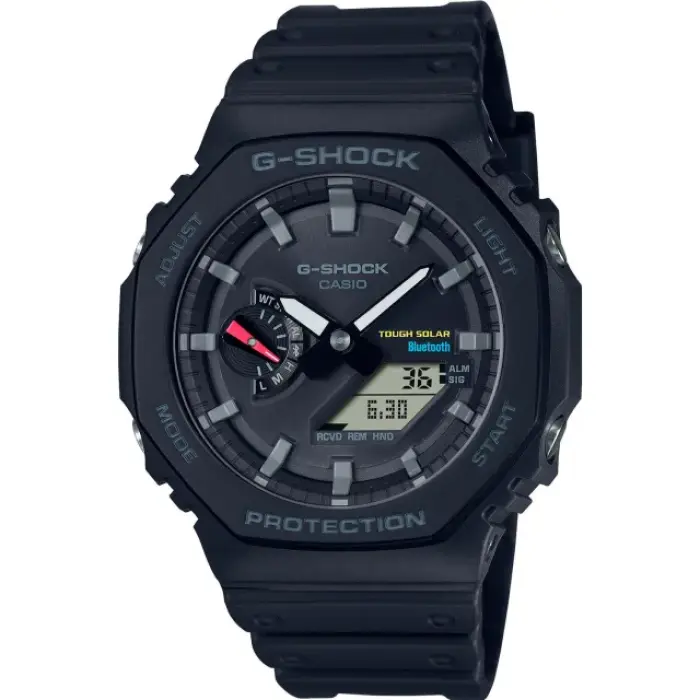 японские наручные мужские часы . коллекция g-shock GA-B2100-1A фотография
