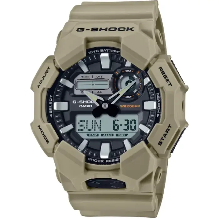 японские наручные мужские часы . коллекция g-shock GA-010-5A фотография