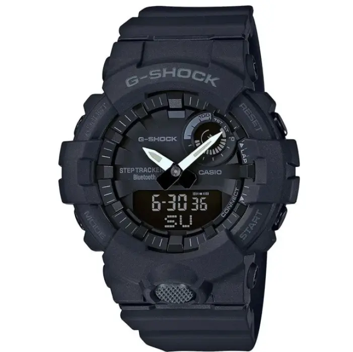 японские наручные мужские часы . коллекция g-shock GBA-800-1A фотография