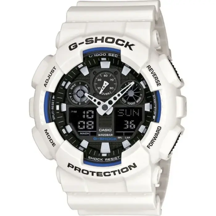японские наручные мужские часы . коллекция g-shock GA-100B-7A фотография