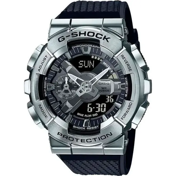 японские наручные мужские часы . коллекция g-shock GM-110-1AER фотография