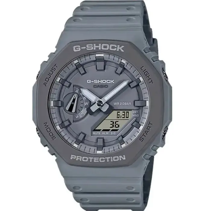 японские наручные мужские часы . коллекция g-shock GA-2110ET-8AER фотография