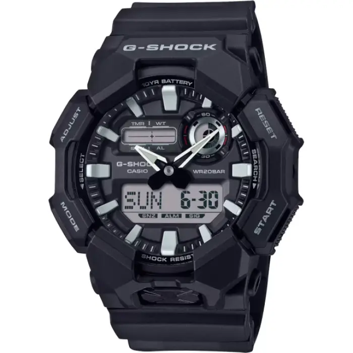 японские наручные мужские часы . коллекция g-shock GA-010-1A фотография