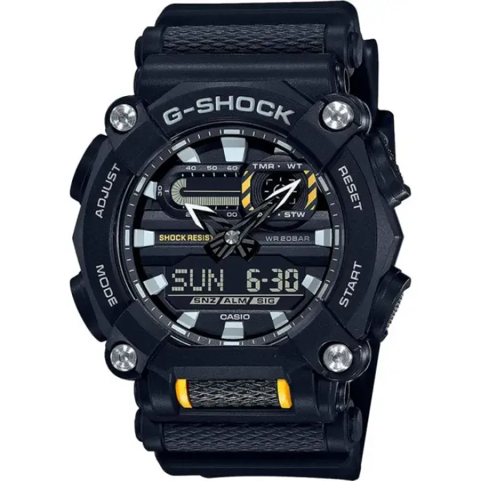 японские наручные мужские часы . коллекция g-shock GA-900-1AER фотография