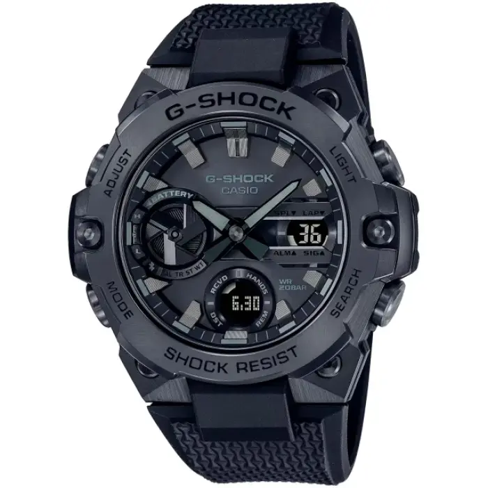 японские наручные мужские часы . коллекция g-shock GST-B400BB-1A фотография