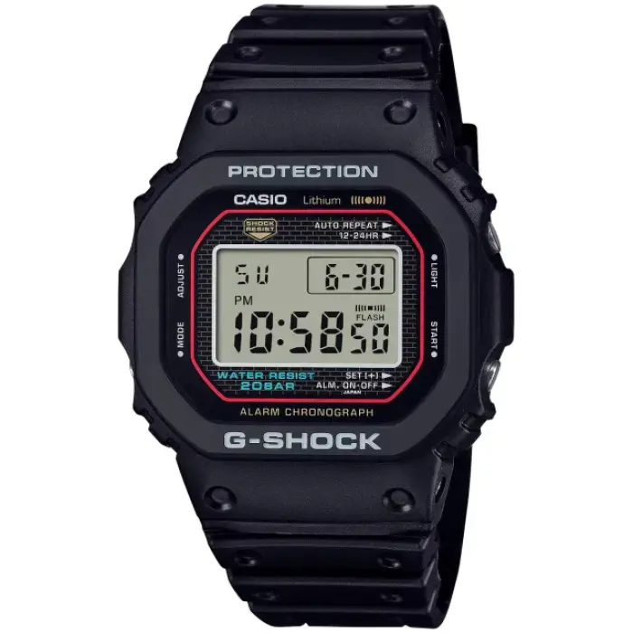 японские наручные мужские часы . коллекция g-shock DW-5000R-1A фотография