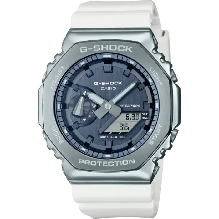японские наручные мужские часы . коллекция g-shock GM-2100WS-7A фотография