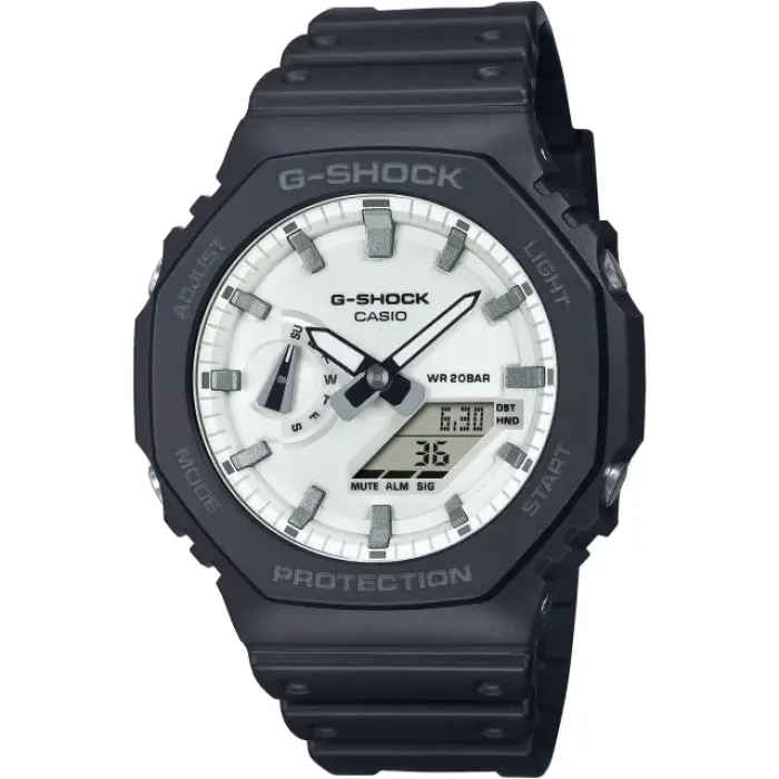 японские наручные мужские часы . коллекция g-shock GA-2100WD-1A фотография