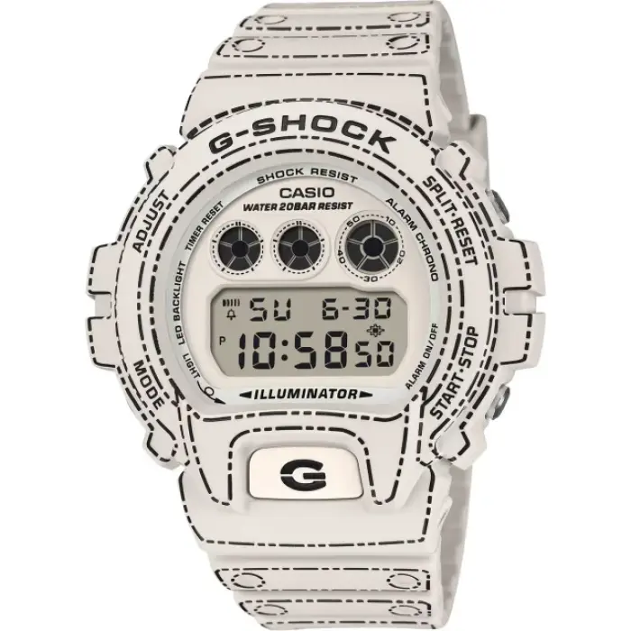 японские наручные мужские часы . коллекция g-shock DW-6900RGM-5 фотография