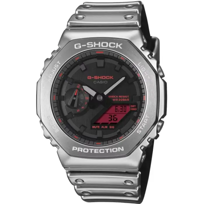 японские наручные мужские часы . коллекция g-shock GM-2100YRA-8A фотография