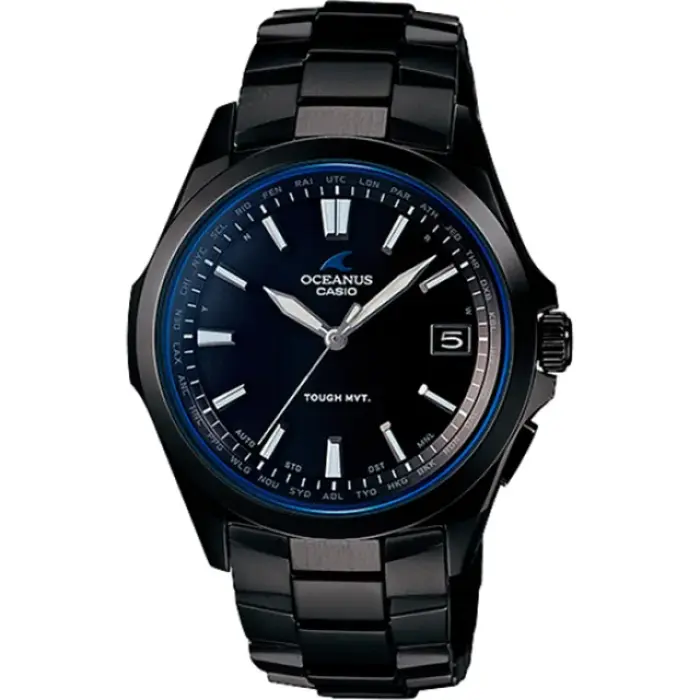 японские наручные мужские часы . коллекция oceanus OCW-S100B-1AJF фотография